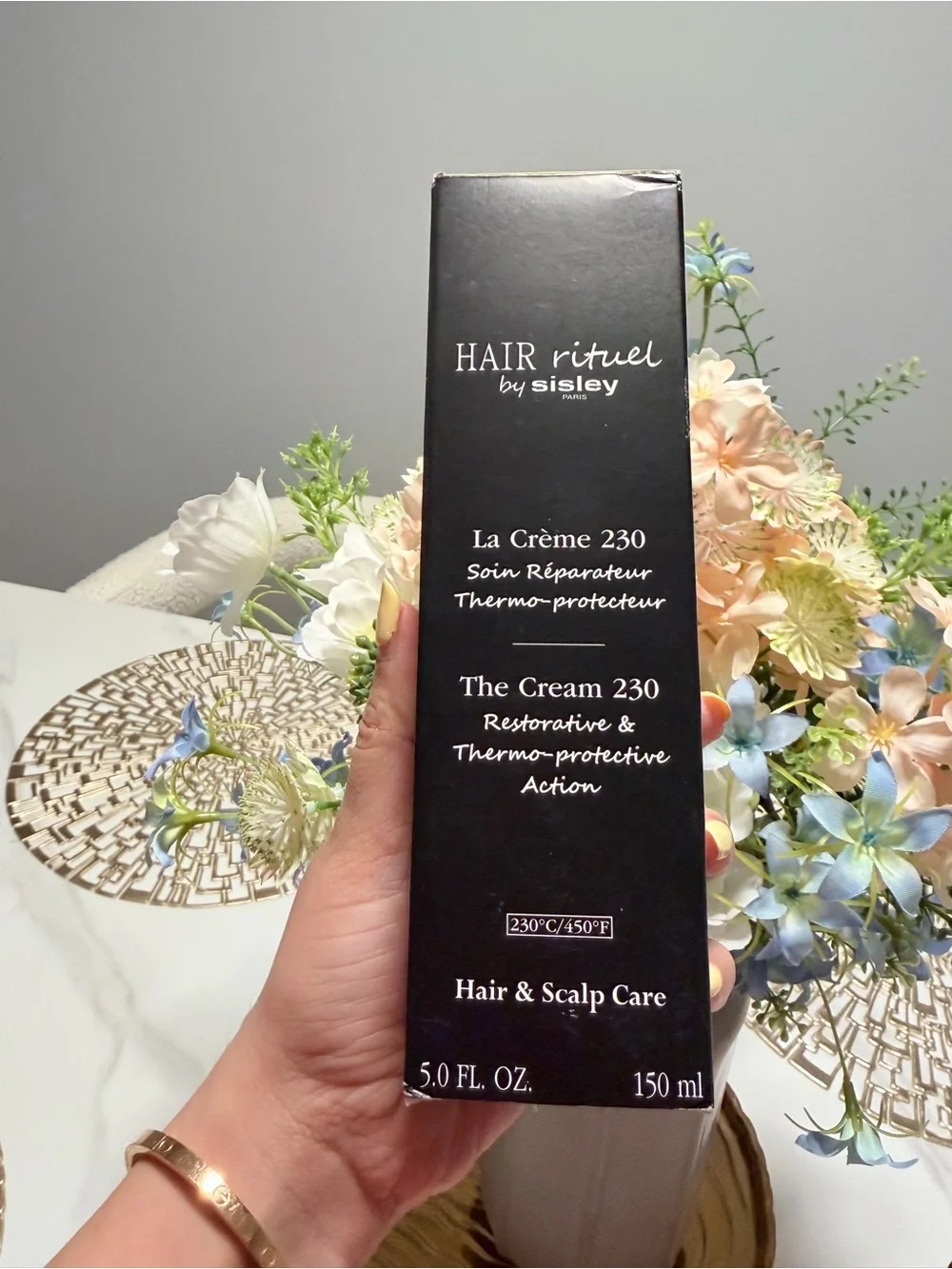 Hair Rituel by Sisley Paris La Creme 230 Restorative & Thermo Protective Action